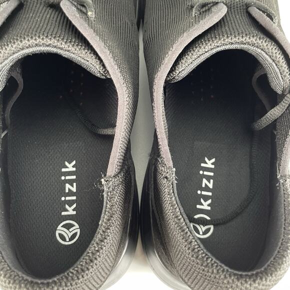 Kizik Madrid Eco Knit Mens Size 14 Wide Black Sneaker Slip On Hands Free Sneaker main image 8